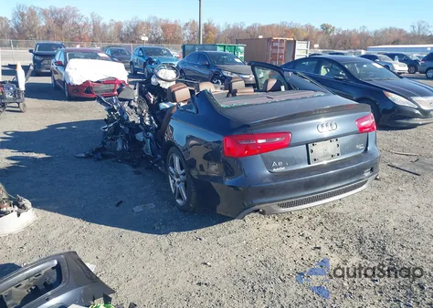 2015 Audi A6 3.0T Premium Plus из США, поврежденный, VIN WAUFGAFC4FN038840